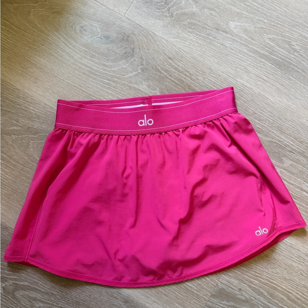 Alo match point skirt pink summer crush - rare find